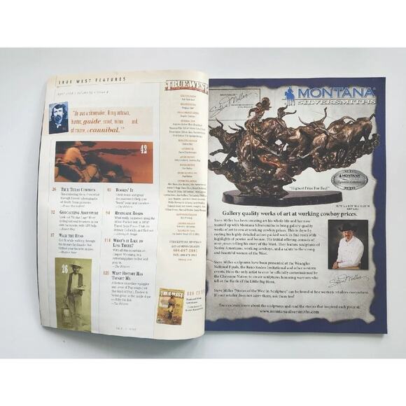 2008 True West Magazine Feb Nonfiction Western Stories 55th Year M496 - Picture 2 of 7